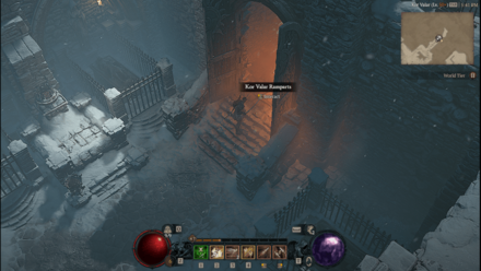 Diablo 4 - Kor Valar Ramparts Fractured Peaks Seat of the Heavens Map