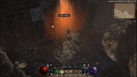 Diablo 4 - Light’s Refuge Hawezar Dismal Foothills Map