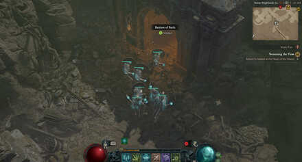 Diablo 4 - Bastion of Faith Hawezar Umir Plateau Map