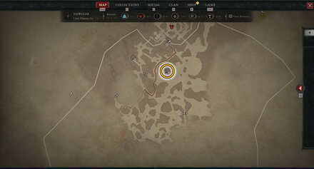 Diablo 4 - Endless Gates Hawezar Umir Plateau Map