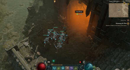 Diablo 4 - Lost Keep Hawezar Umir Plateau Map