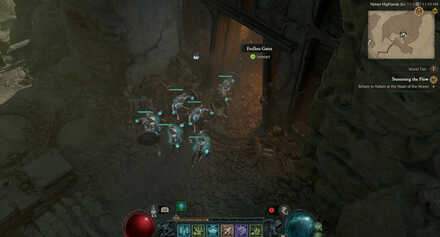 Diablo 4 - Endless Gates Hawezar Umir Plateau Map