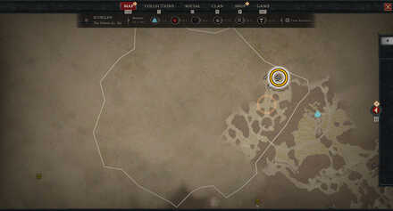 Diablo 4 - Oldstones Scosglen The Downs Map
