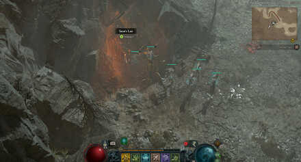 Diablo 4 - Sarat’s Lair Scosglen The Downs Map