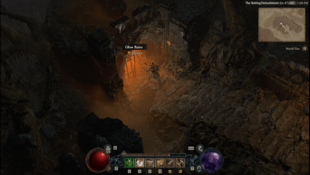 Diablo 4 - Ghoa Ruins Hawezar Toxic fens Map