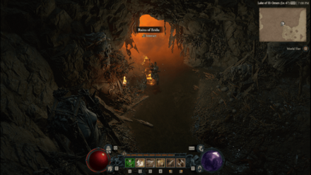 Diablo 4 - Ruins of Eridu Hawezar Toxic fens Map