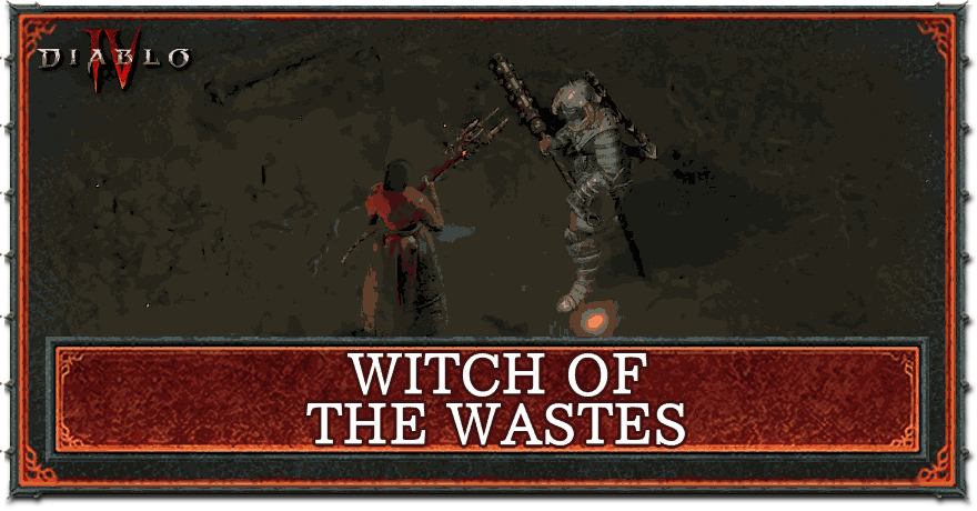 Diablo 4 - Witch of the Wastes Top Banner