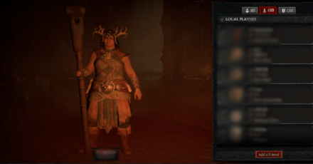 Diablo 4 - Social UI