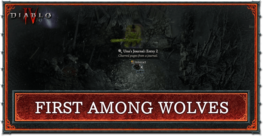 Diablo 4 - First Among Wolves