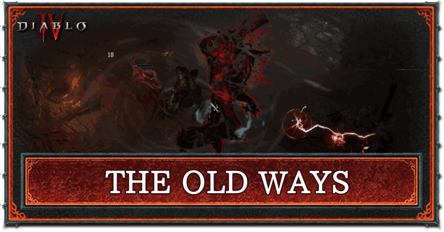 Diablo 4 - The Old Ways Top Banner