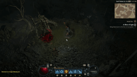 Diablo 4 - Bring Mochrann to the Front of Corruption