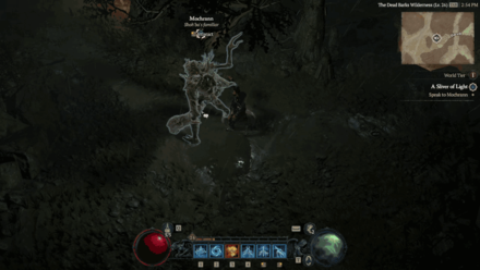 Diablo 4 - A Sliver of Light Location