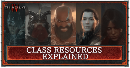 Diablo 4 - Class Resources Explained