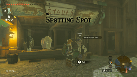 Tears of the Kingdom TOTK Spotting Spot How to Unlock