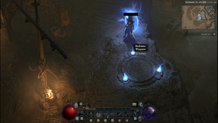 Diablo 4 - Backwater Hawezar Forsaken Coast Map