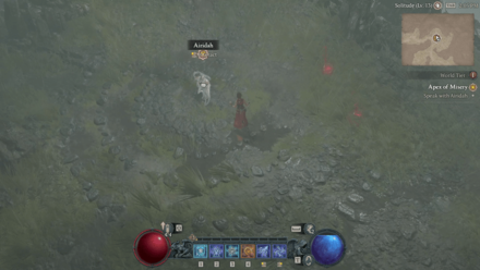 Diablo 4 Apex of Misery - Speak with Airidah