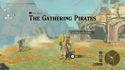 Tears of the Kingdom TOTK The Gathering Pirates How to Unlock