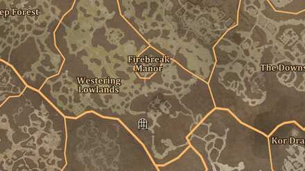 Diablo 4 - Broken Bulwark Scosglen Westering Lowlands Map