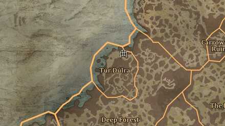 Diablo 4 - Wretched Delve Scosglen Tur Dulra Map