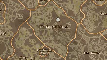 Diablo 4 - Stockades Scosglen The Emerald Chase Map