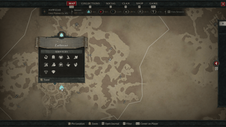 Diablo 4 Heretic - Zarbinzet Location