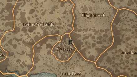 Diablo 4 - Shadowed Plunge Hawezar Vyeresz Map