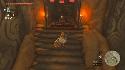 TOTK - Yiga Clan Hideout Blades Stall