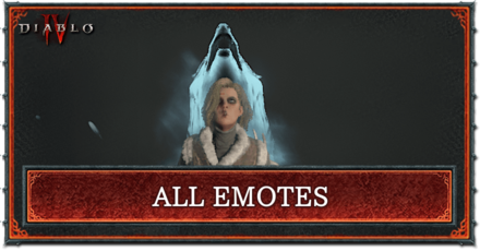 Diablo 4 - All Cosmetic Emotes