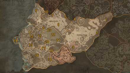 Diablo 4 - All Dungeons in Kehjistan