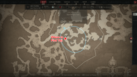 Diablo 4 Salt Begets Salts Where to Find Tuji