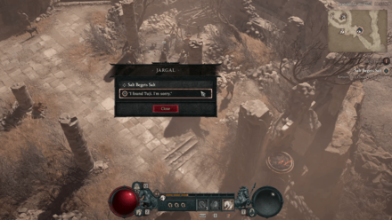 Diablo 4 Salt Begets Salt Return Tuji