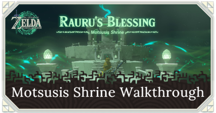 Zelda TotK Motsusis Shrine Puzzle Solution