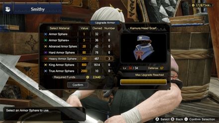 MH Rise - Use Armor Spheres to Raise Defense