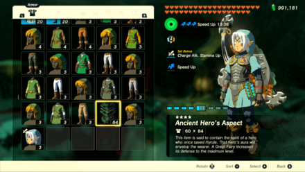 Tears of the Kingdom - Ancient Hero