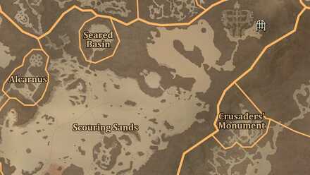 Diablo 4 - Fading Echo Kehjistan Scouring Sands Map