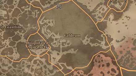 Diablo 4 - Yshari Sanctum Kehjistan Caldeum Map