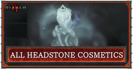 Diablo 4 - All Headstone Cosmetics