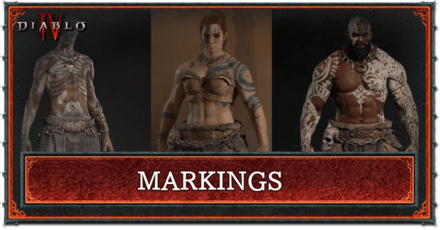 Diablo 4 - All Marking Cosmetics