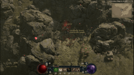 Diablo 4 - Altar of Lilith #61 Hawezar Umir Plateau Map
