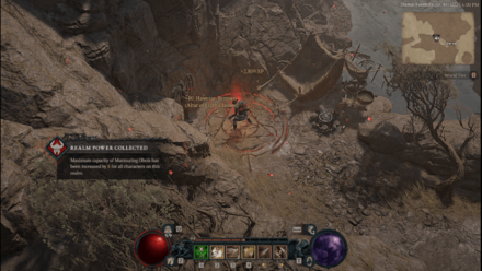 Diablo 4 - Altar of Lilith #65 Hawezar Dismal Foothills Map