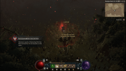 Diablo 4 - Altar of Lilith #66 Hawezar Dismal Foothills Map