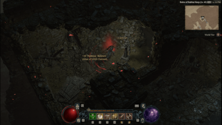 Diablo 4 - Altar of Lilith #84 Hawezar Ruins of Rakhat Keep Map