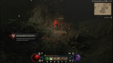 Diablo 4 - Altar of Lilith #85 Hawezar Fethis Wetland Map