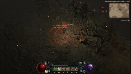 Diablo 4 - Altar of Lilith #86 Hawezar Fethis Wetland Map