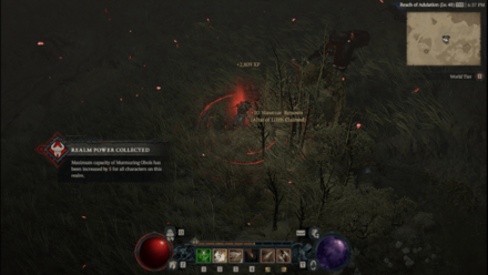 Diablo 4 - Altar of Lilith #90 Hawezar Toxic fens Map