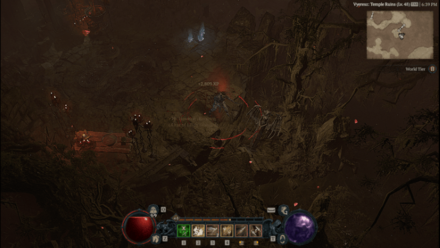Diablo 4 - Altar of Lilith #93 Hawezar Vyeresz Map