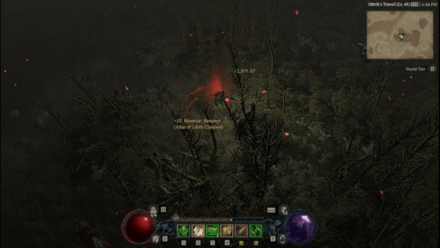 Diablo 4 - Altar of Lilith #92 Hawezar Toxic fens Map
