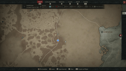 Diablo 4 Swamps Protection Map Location