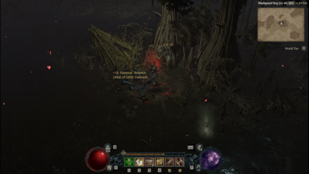 Diablo 4 - Altar of Lilith #79 Hawezar Forsaken Coast Map