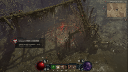 Diablo 4 - Altar of Lilith #81 Hawezar Blightmarsh Map